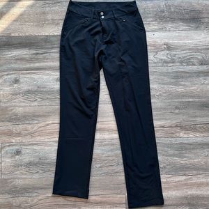 Lole Black Travel Fitness Pants Size 6